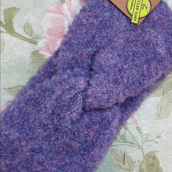 C.C Lavender Knit Headband - Picture 3 of 3